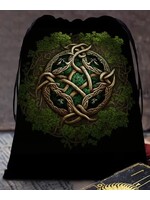 Dice Bag Celtic Knot Green