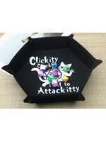 Dice Bag Hexagonal Clickity Clackity Roll for Attackitty