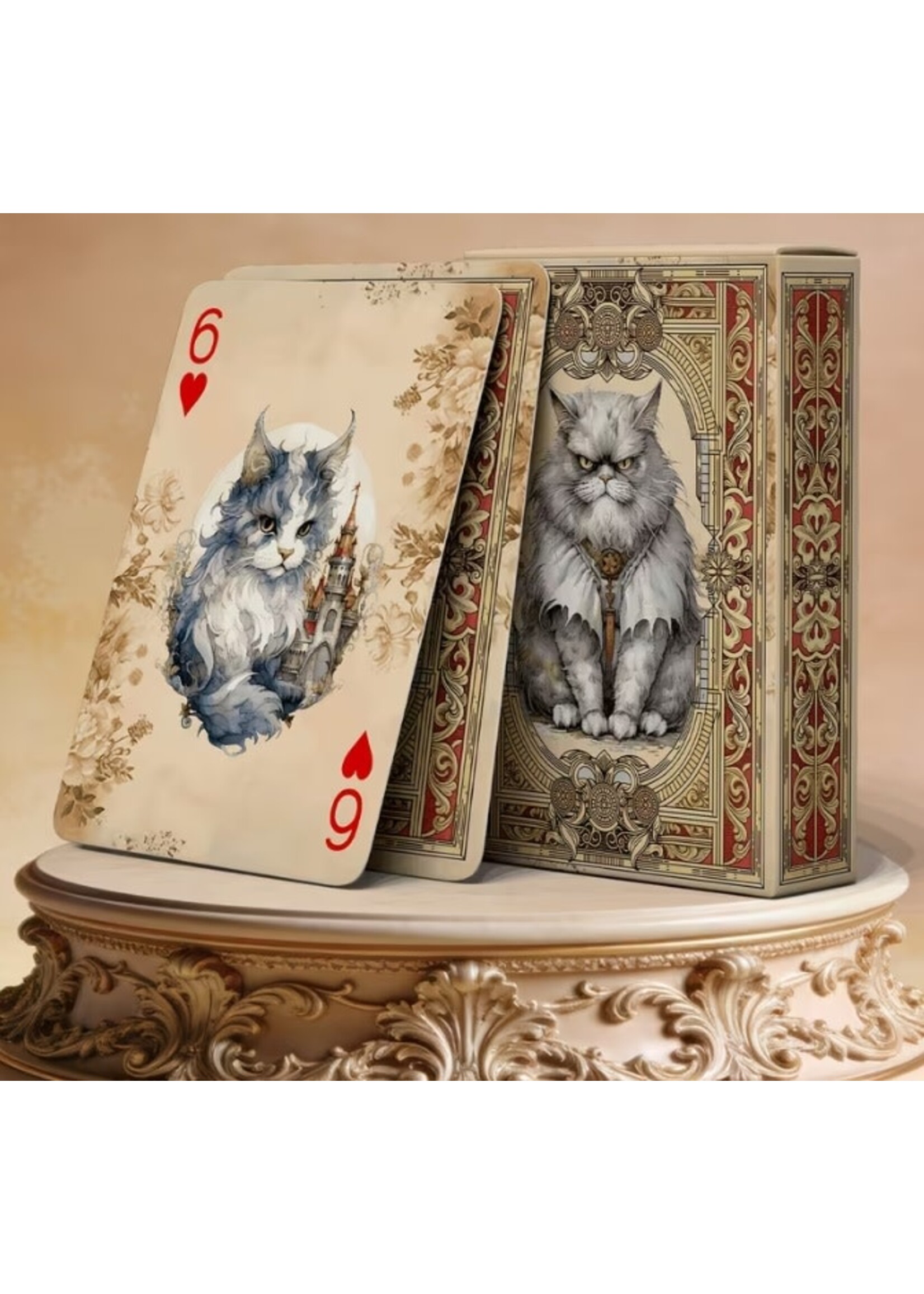 Playing Cards Cats 54 Unique Images