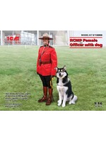 ICM ICM16008 RCMP Female Officer with Dog (1/16)