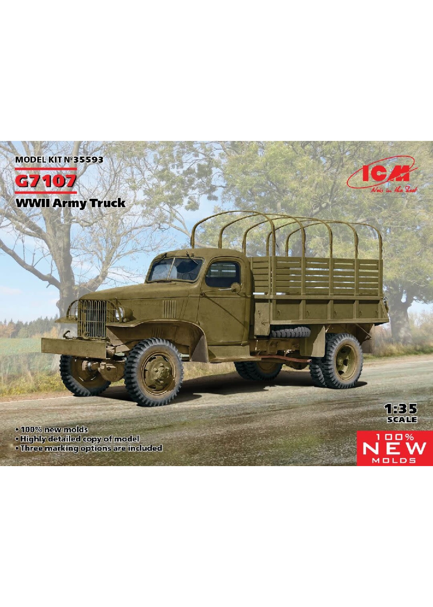 ICM ICM35593 G7107 WWII Army Truck (1/35)