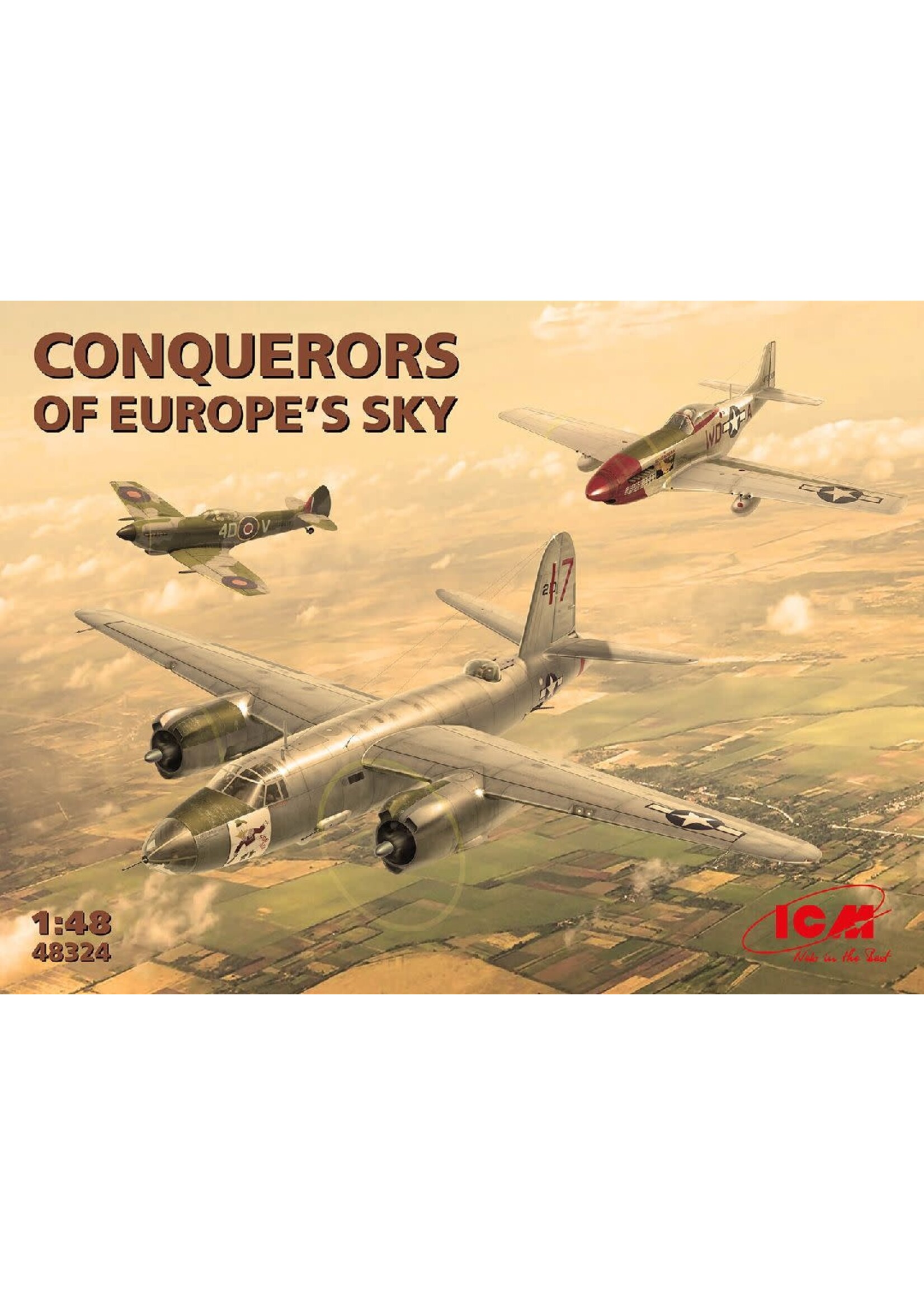 ICM ICM48324 Conquerors of Europes Sky (1/48)
