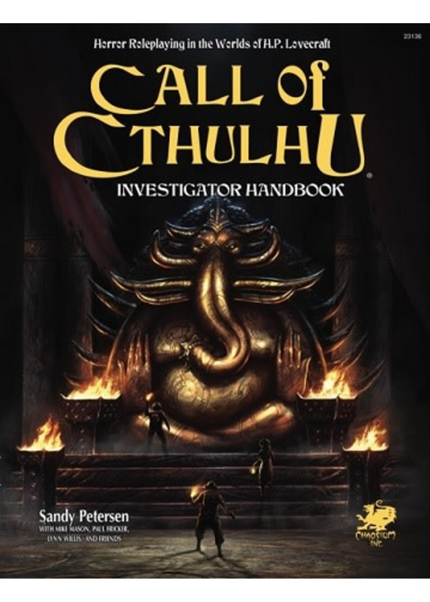 Chaosium Call of Cthulhu RPG 7th Edition Investigator Handbook