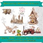 Restocks and New Products on Ugears, ROKR, and Rolife Wooden Puzzles!