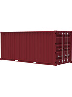 Fujimi FUJ066509 20 ft Container Maroon (1/24)