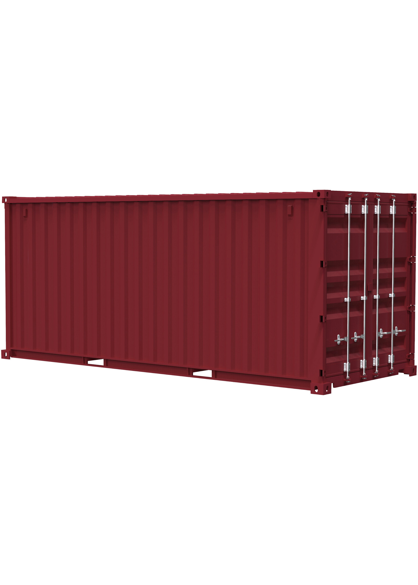 Fujimi FUJ066509 20 ft Container Maroon (1/24)