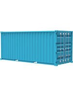 Fujimi FUJ066516 20 ft Container Light Blue (1/24)