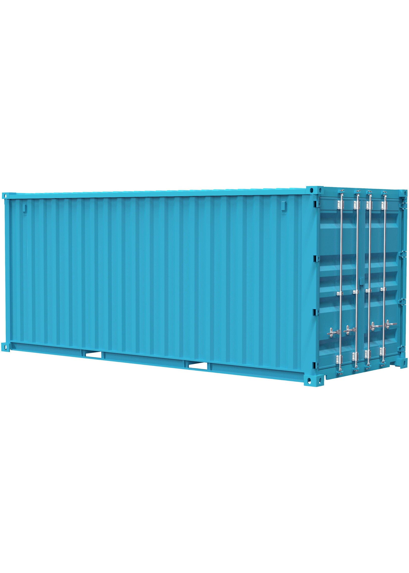 Fujimi FUJ066516 20 ft Container Light Blue (1/24)