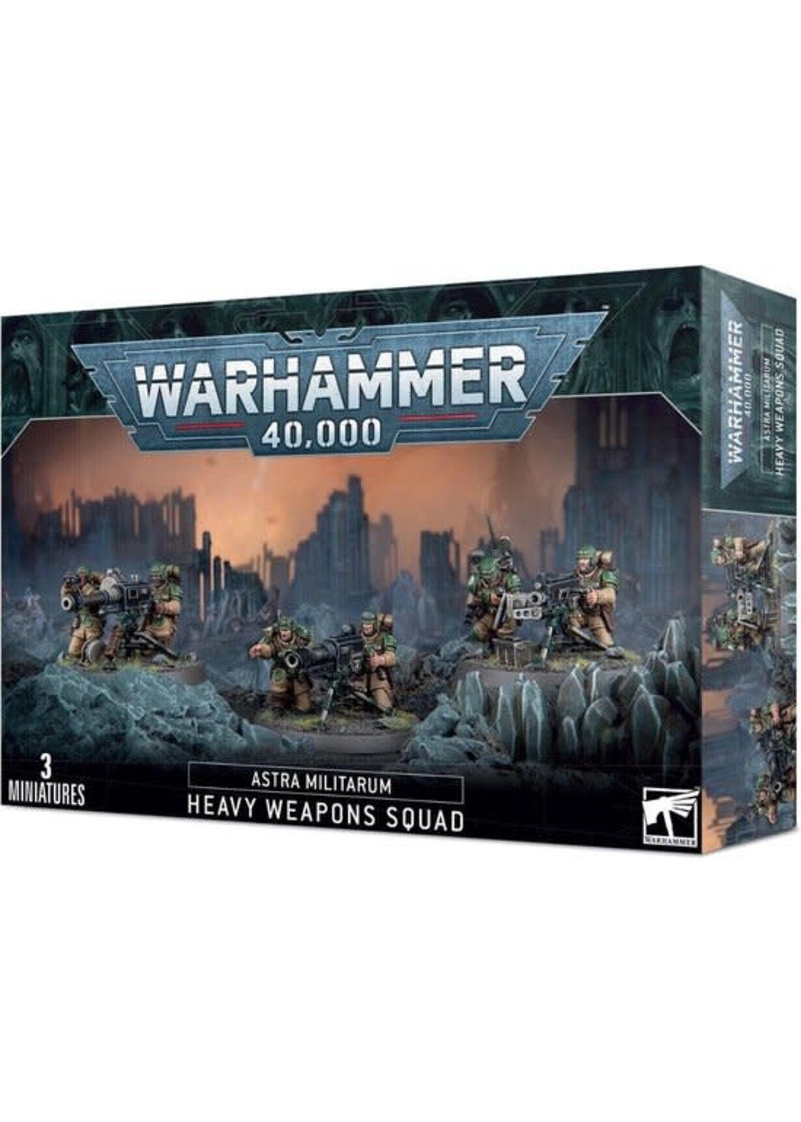 WH40K Astra Militarum Cadian Heavy Weapons Squad