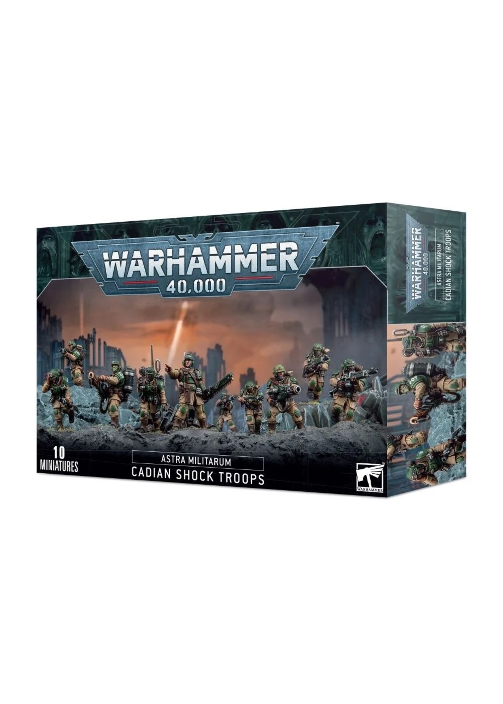 WH40K Astra Militarum Cadian Shock Troops
