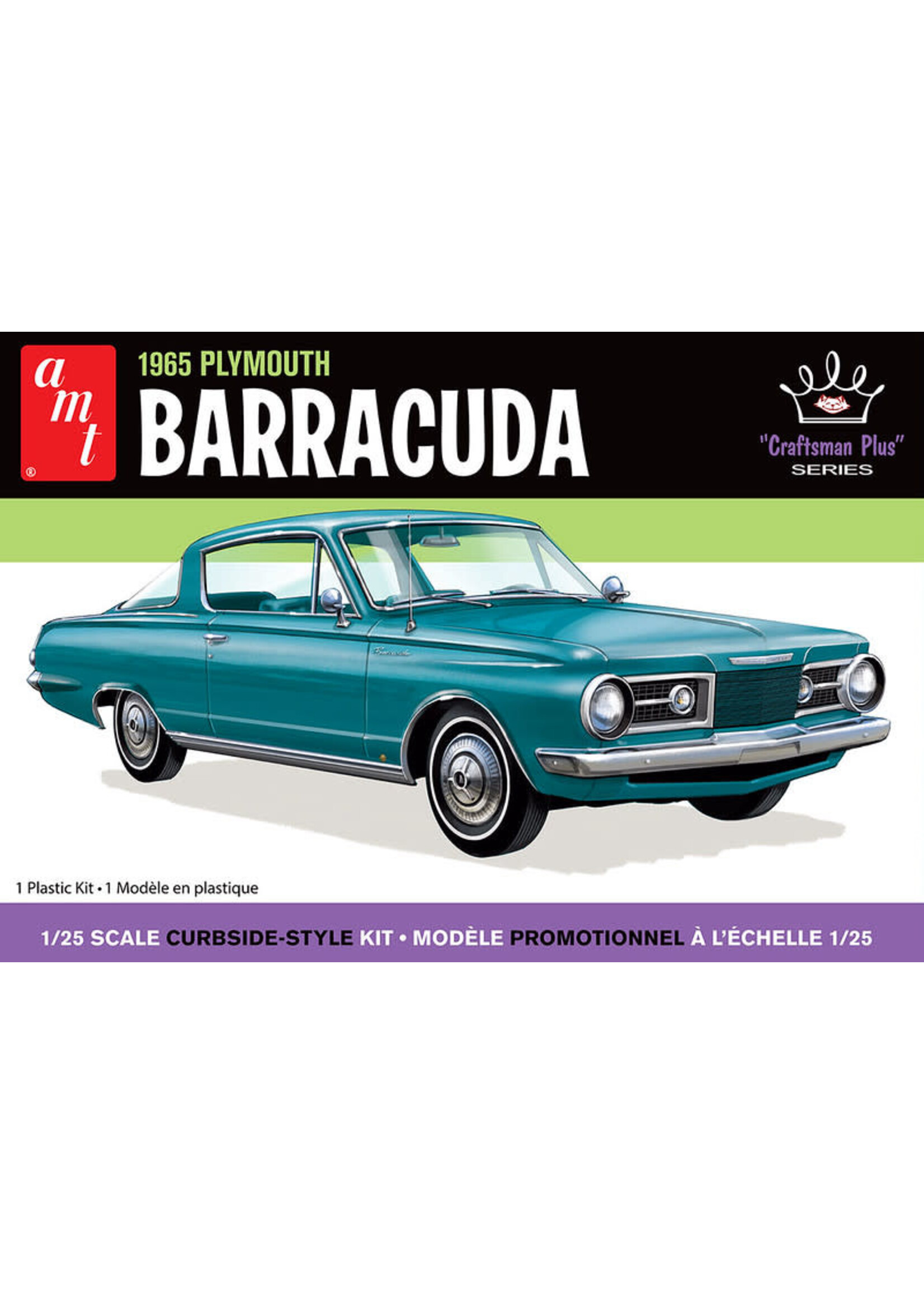 AMT AMT1431 1965 Plymouth Barracuda Craftsman Plus (1/25)