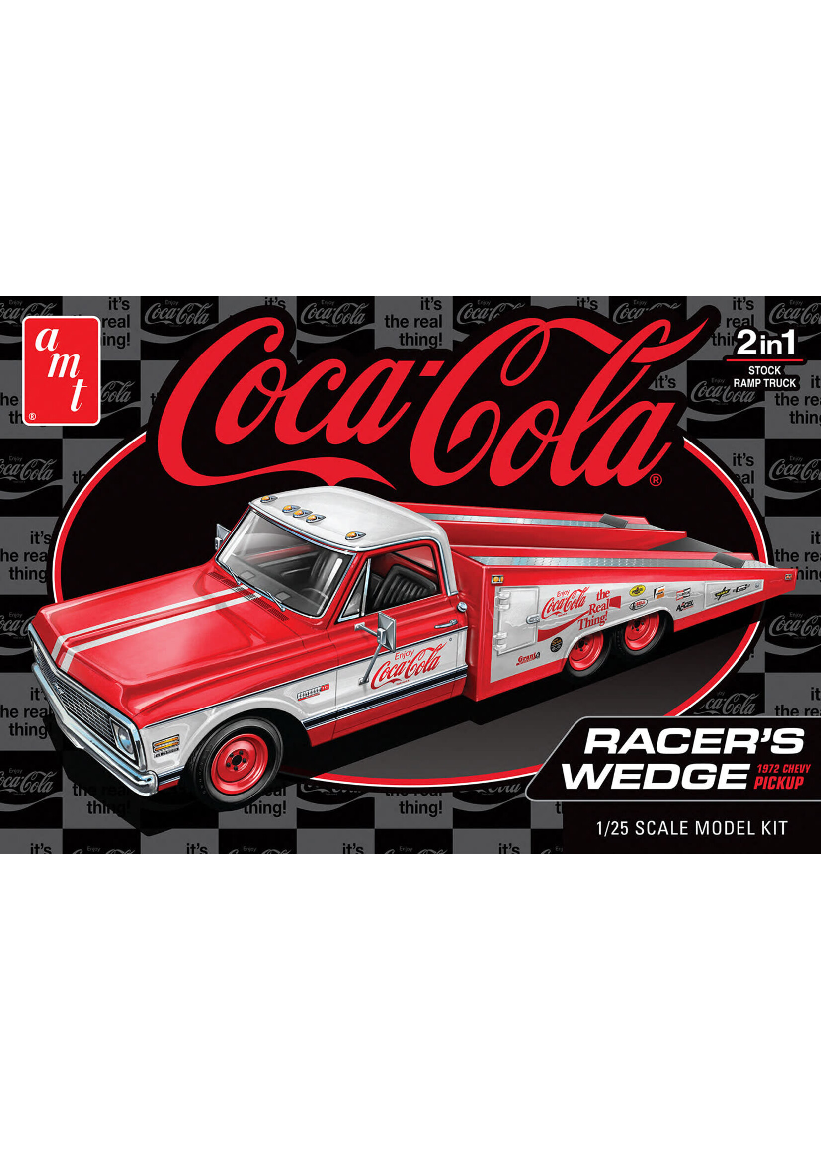 AMT AMT1506 1972 Chevy Racers Wedge Pickup Coke (1/25)