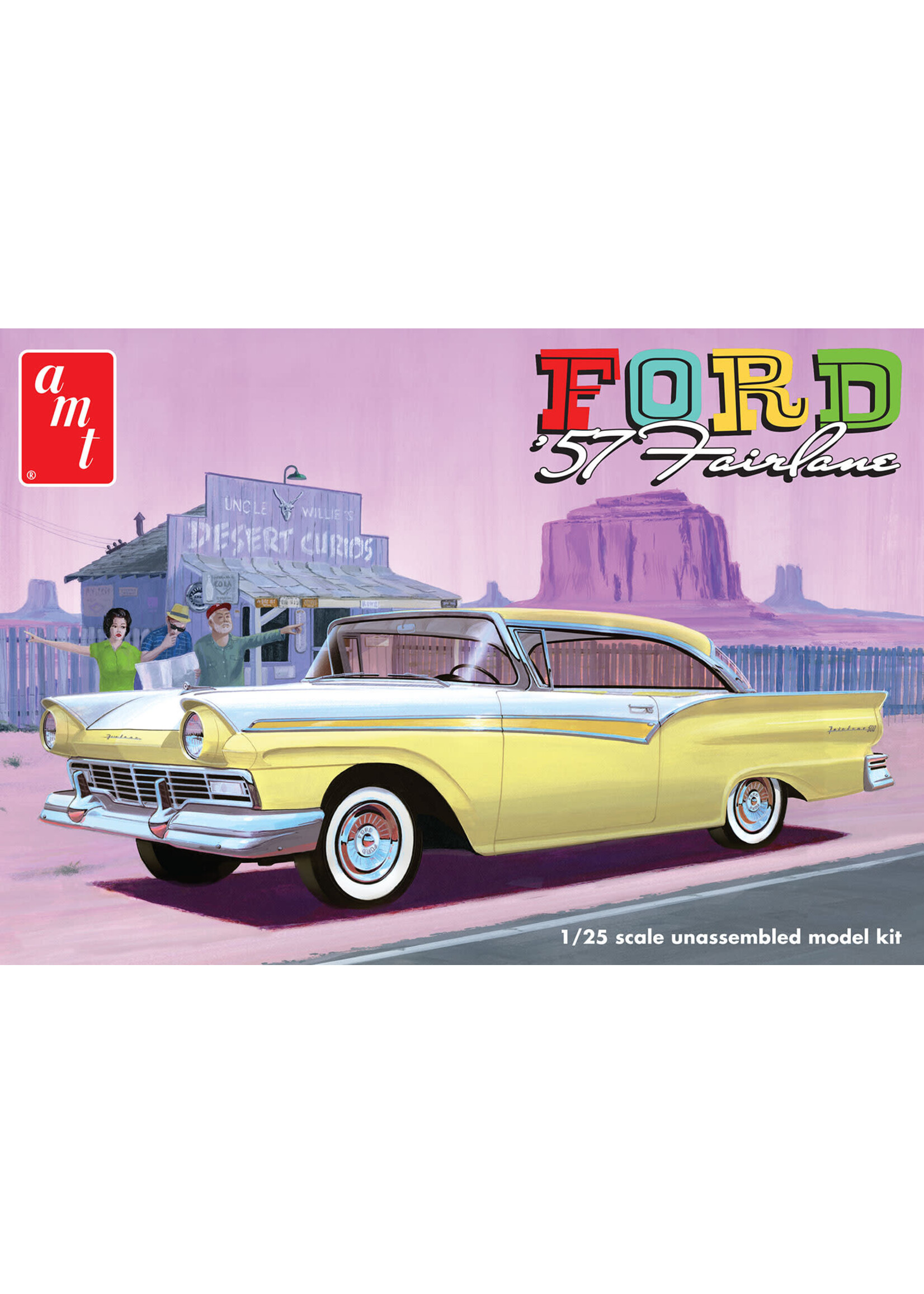 AMT AMT1533 1957 Ford Fairlane Hardtop 3in1 (1/25)