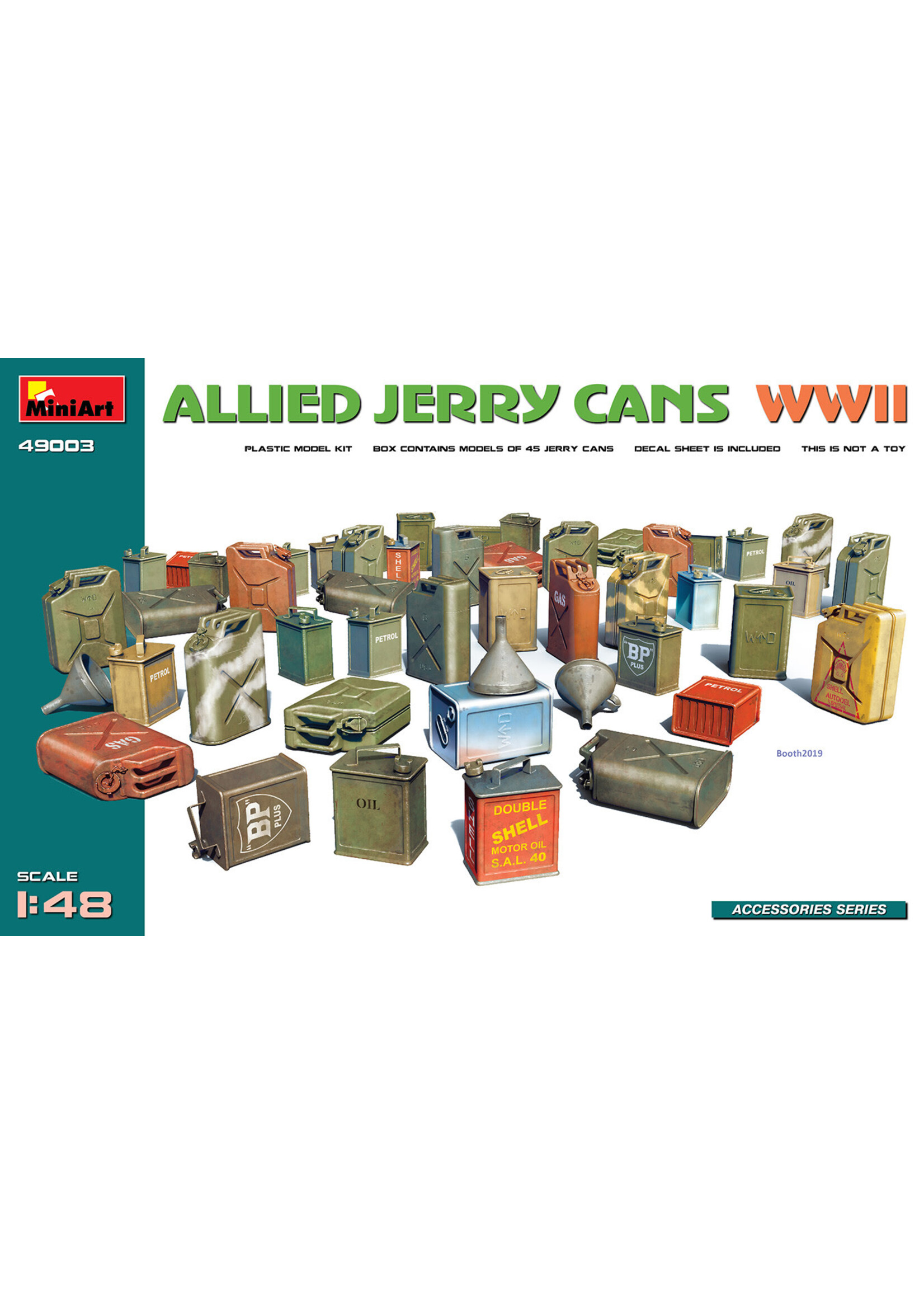 MiniArt MIART49003 Allied Jerry Cans WW2 (1/48)