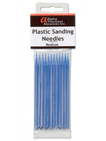Alpha Precision Abrasives ALP402 Medium Sanding Needle 240 Grit (8pc)
