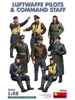 MiniArt MIART49026 Luftwaffe Pilots & Command Staff (1/48)
