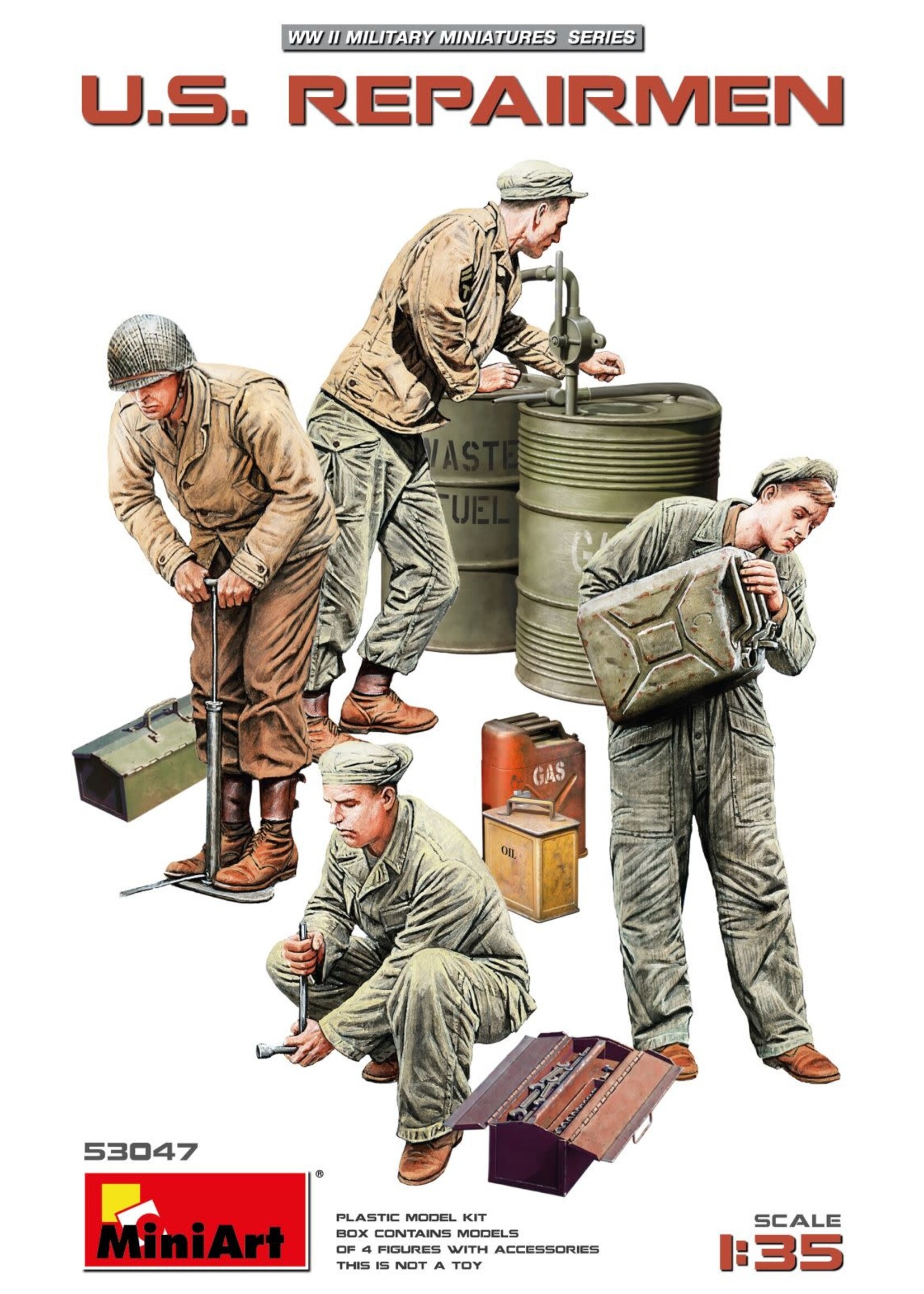 MiniArt MIART53047 US Repairmen (1/35)