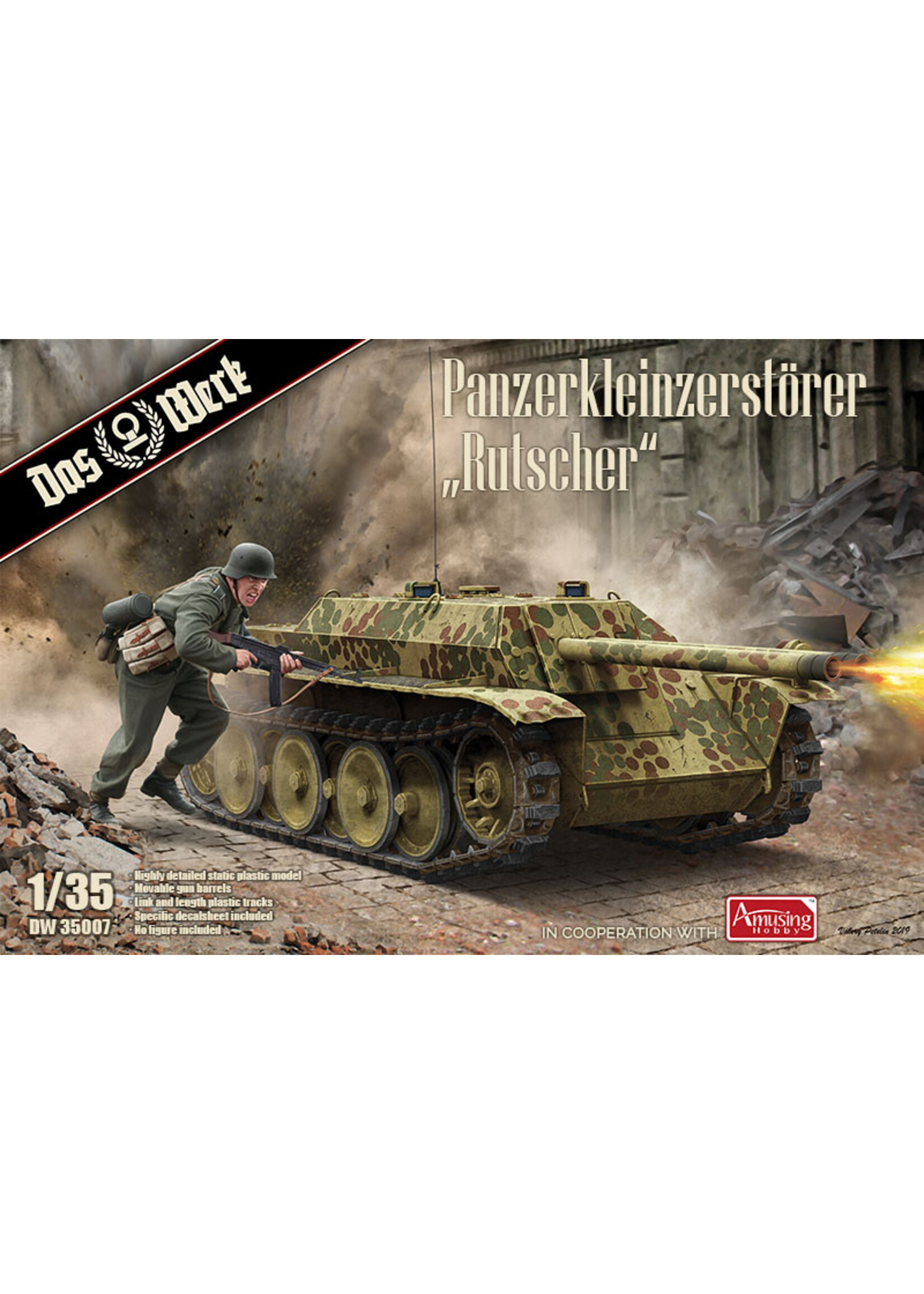 Das Werk DW35007 Panzerkleinzerstorer Rutscher (1/35)