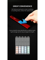 Dspiae Dspiae Reusable Self Adhesive Sandpaper Set