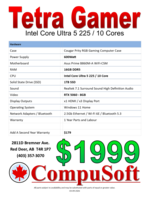 CompuSoft Tetra Gamer