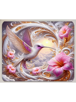Mouse Pad 10x12 inch Hummingbird
