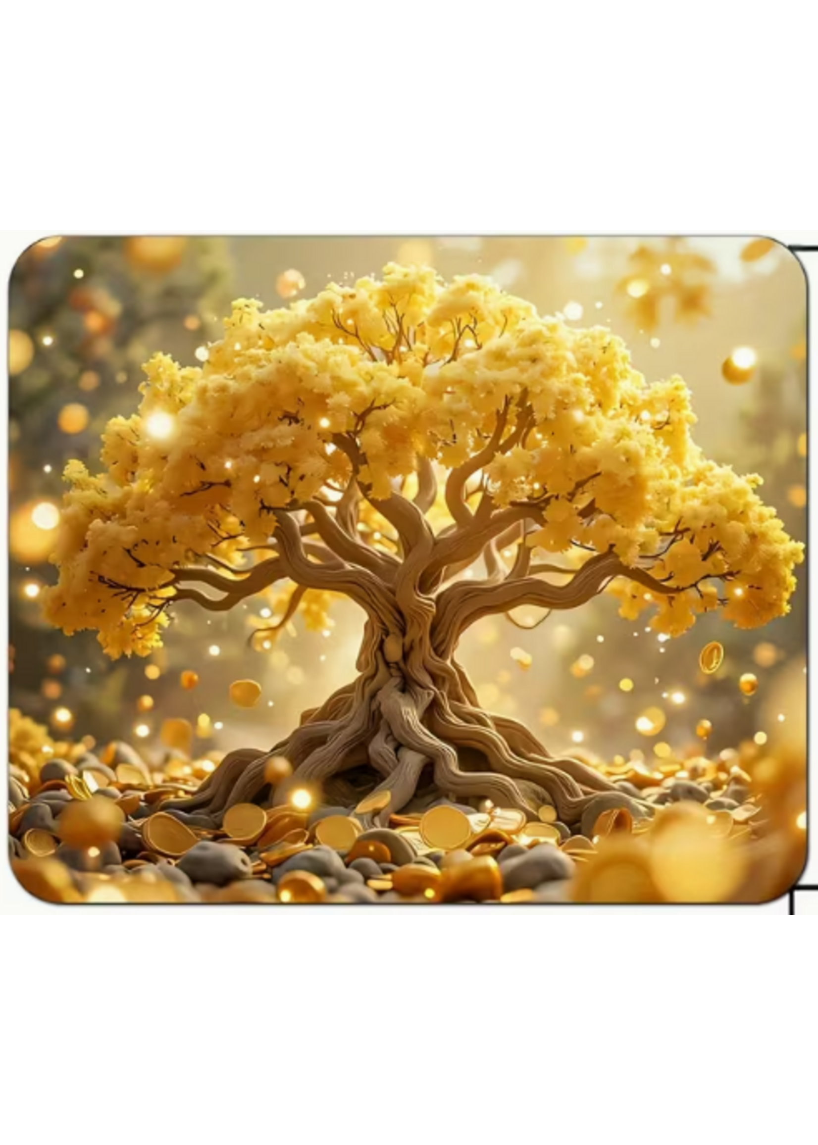 Mouse Pad 8x10 Inch Golden Tree