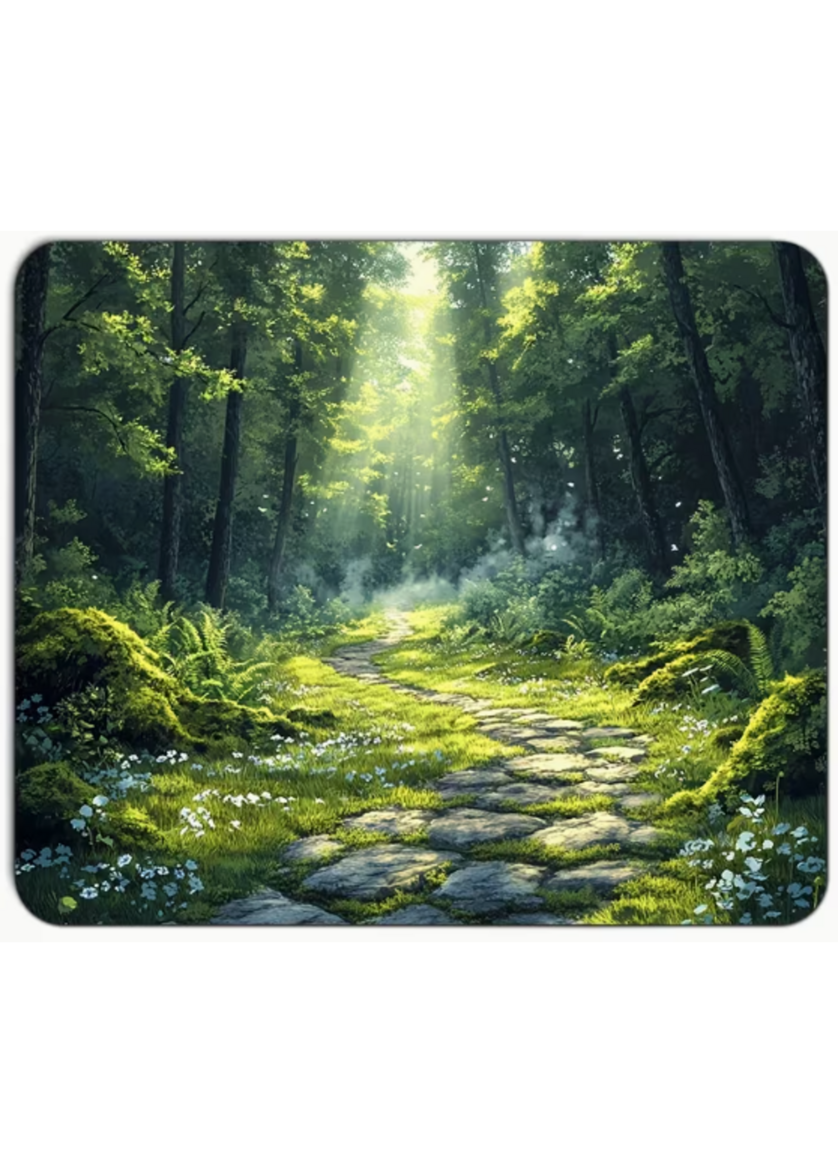 Mouse Pad 8x10 Inch Forest Path
