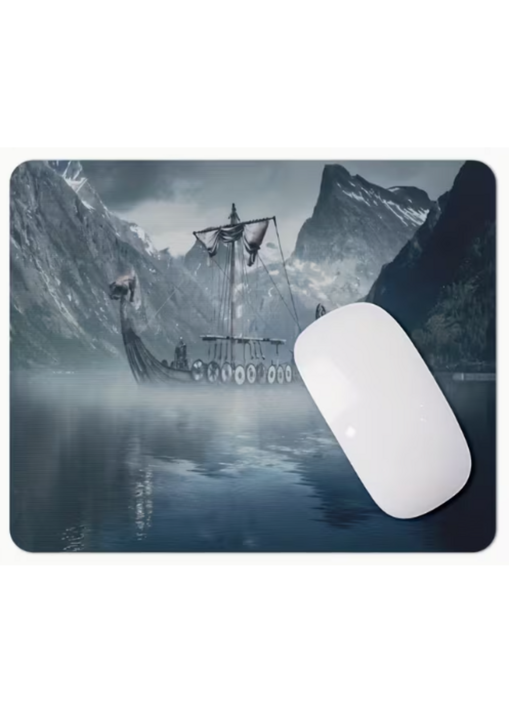 Mouse Pad 8x10 Inch Viking Ship