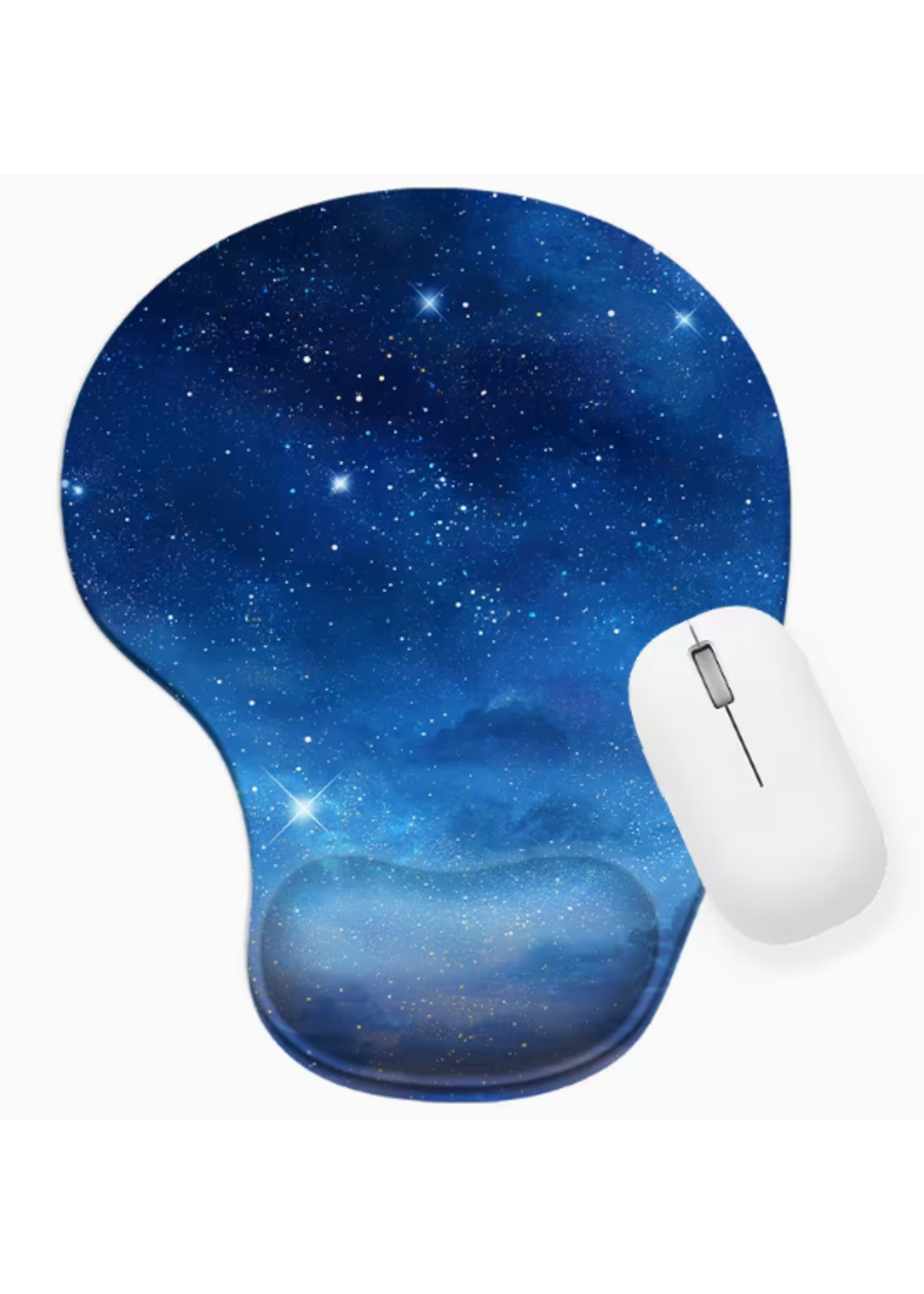 Mouse Pad 8x9 Inch Starry Night