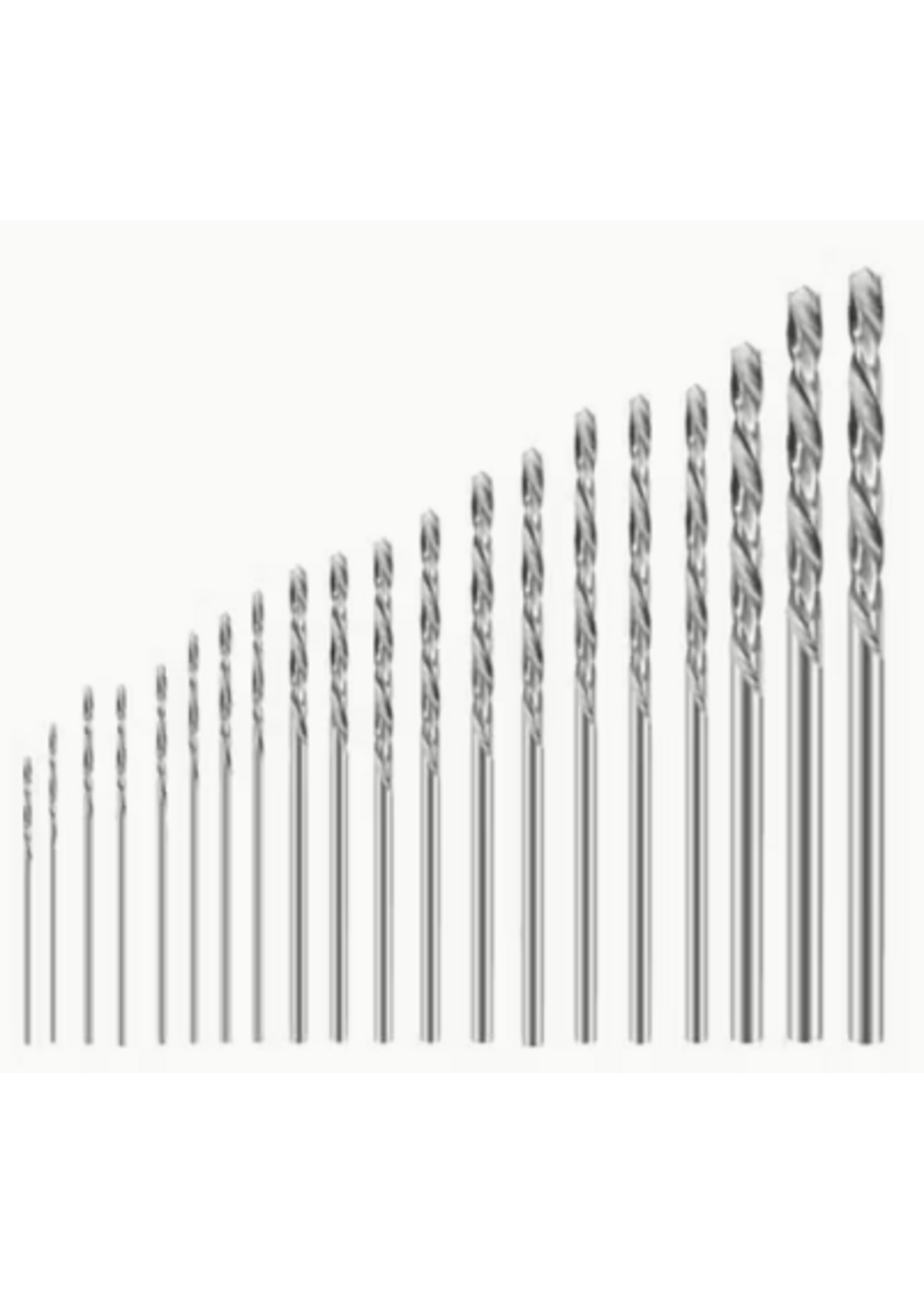 Drill Bit Set 0.3-1.6mm (20pc)
