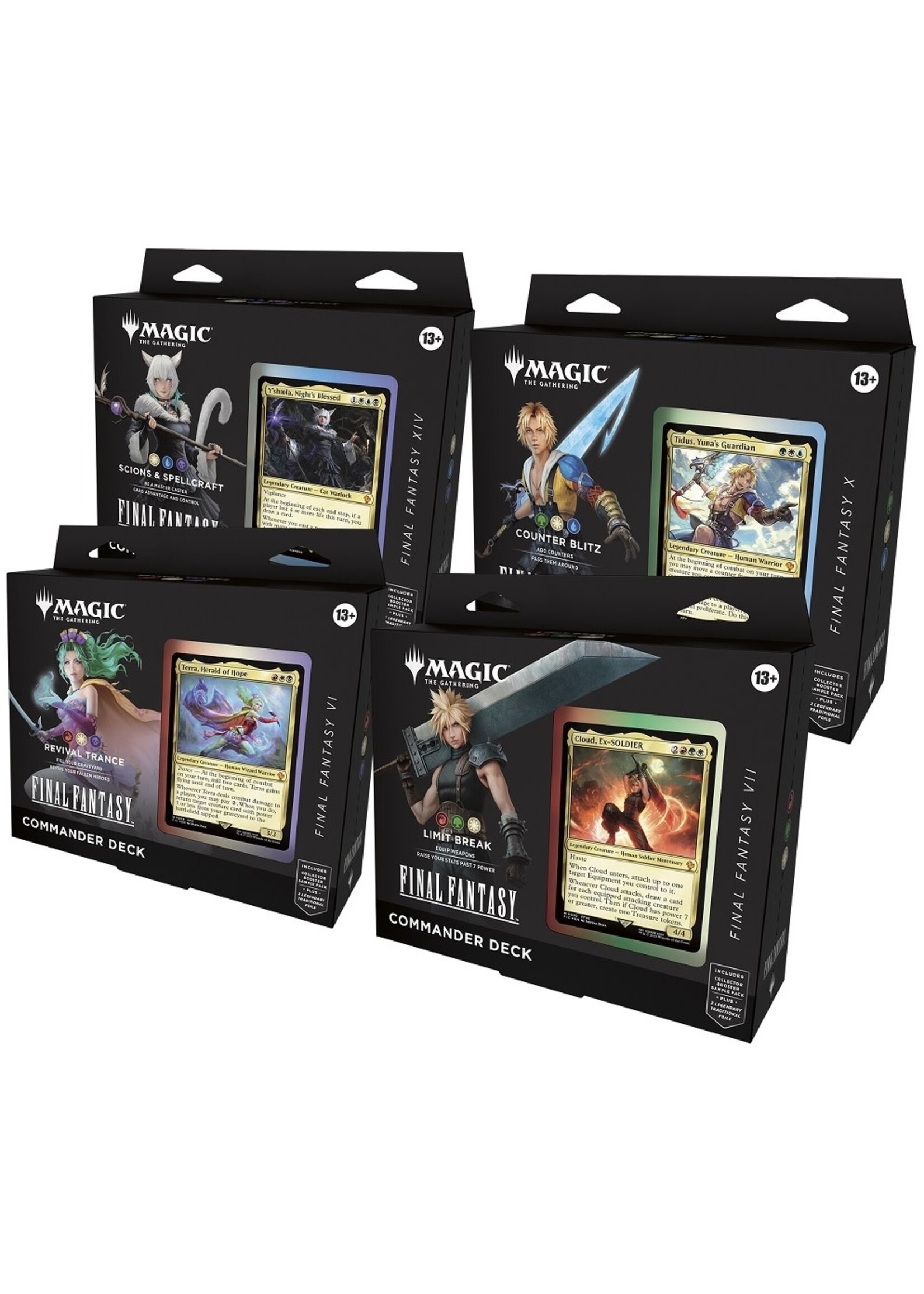 Wizards of the Coast MTG Final Fantasy Commander Deck