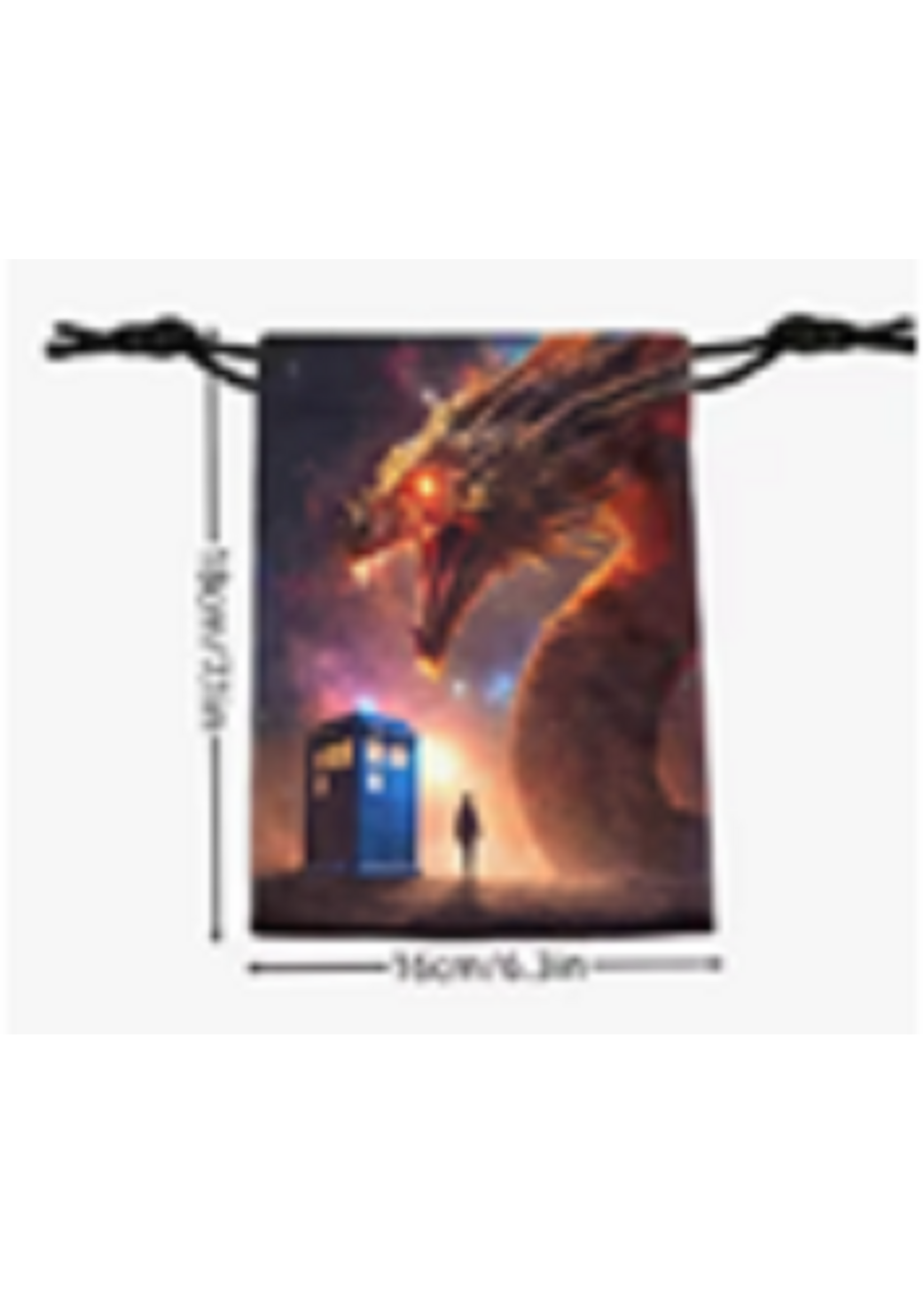 Gaming Tote Bag Tyrannosaurus and Phone Booth