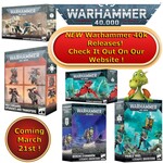 Warhammer 40K Releases for 21 March 2026