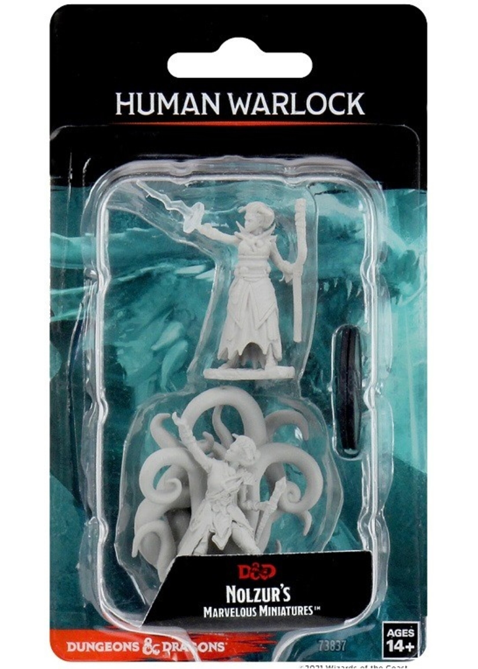 WizKids Wk73837 DND Female Human Warlock WV10