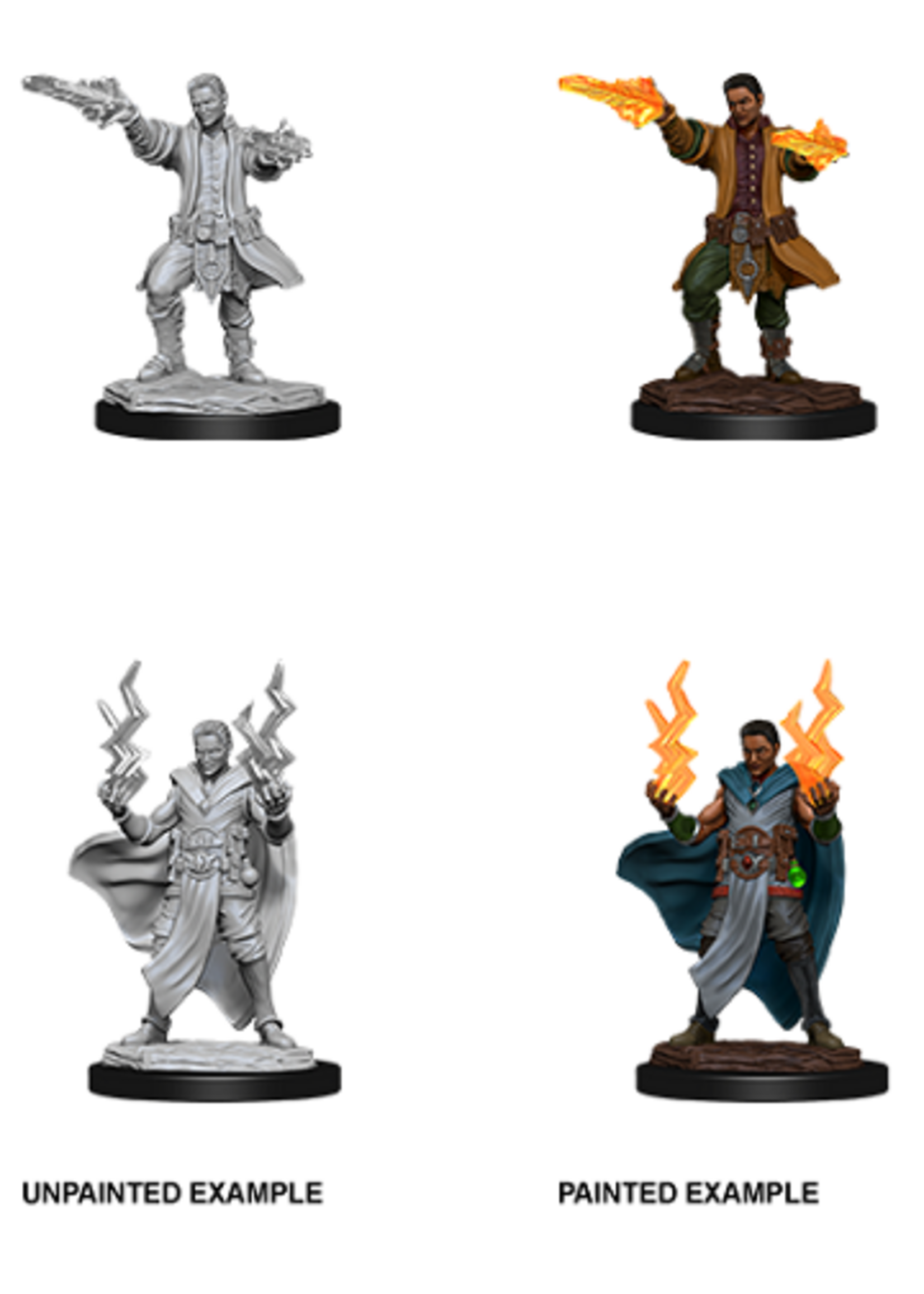 WizKids WK90053 DND Male Human Sorcerer WV12