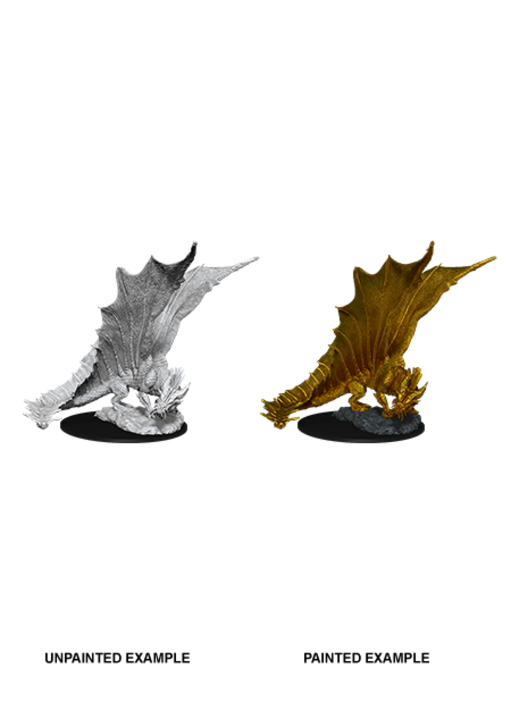 WizKids WK90034 DND Young Gold Dragon WV11