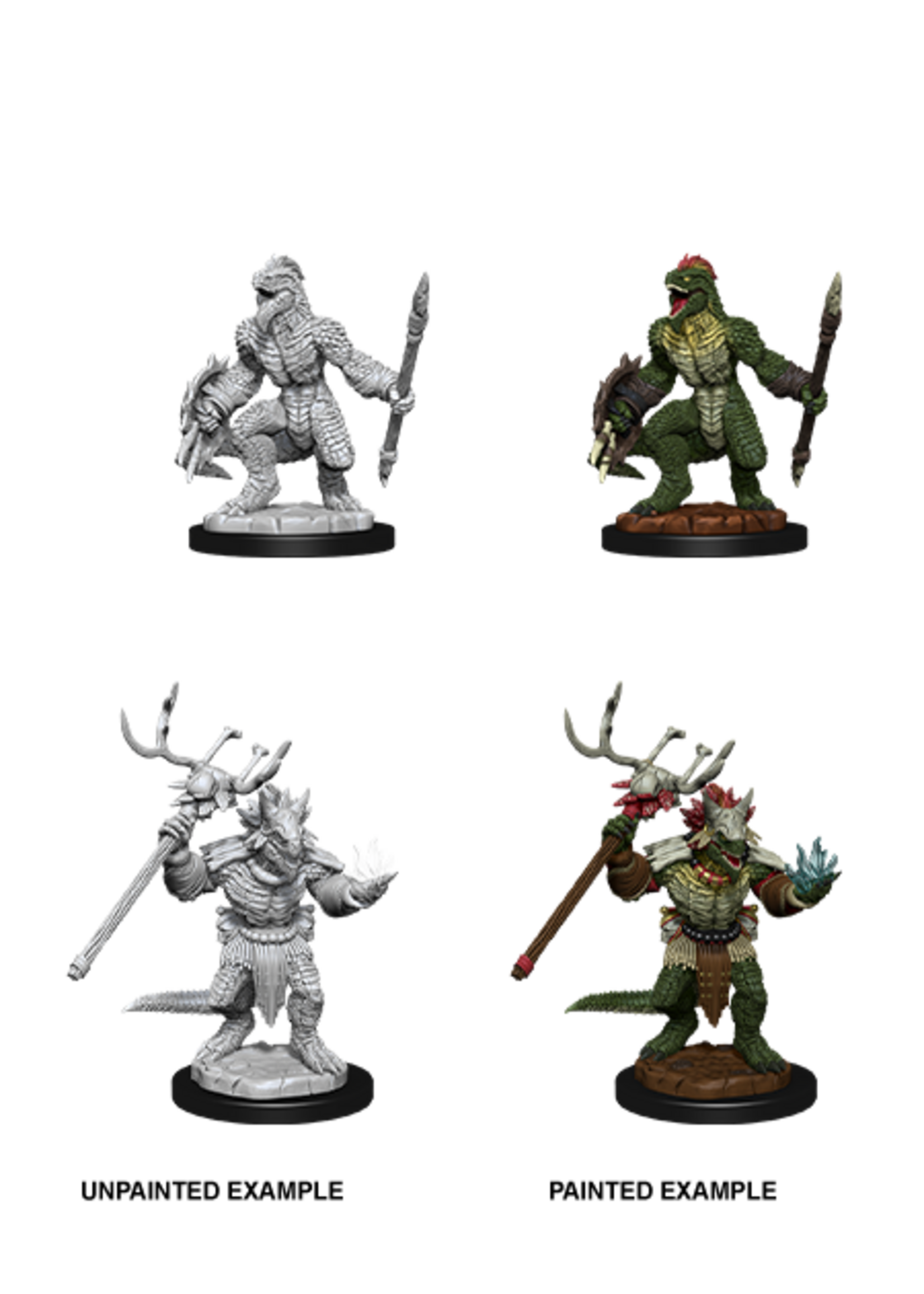 WizKids WK90074 DND Lizardfolk & Shaman WV12