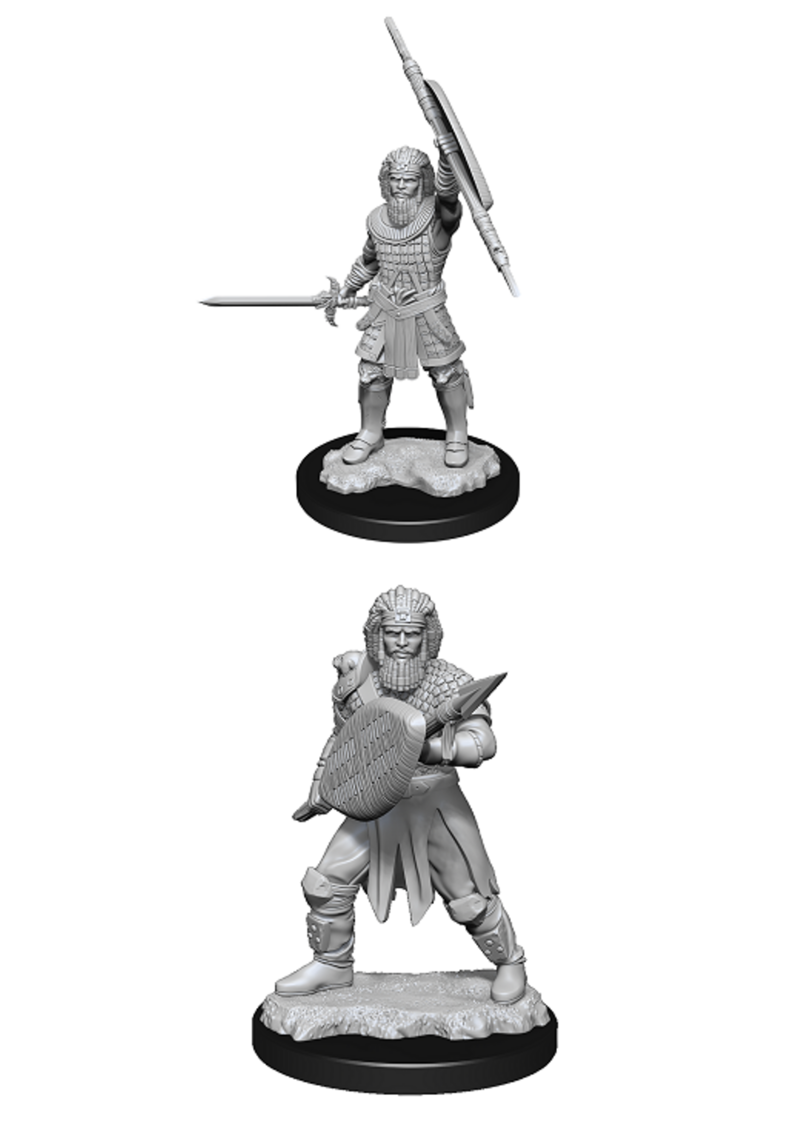 WizKids WK90144 DND Human Fighter Male WV13
