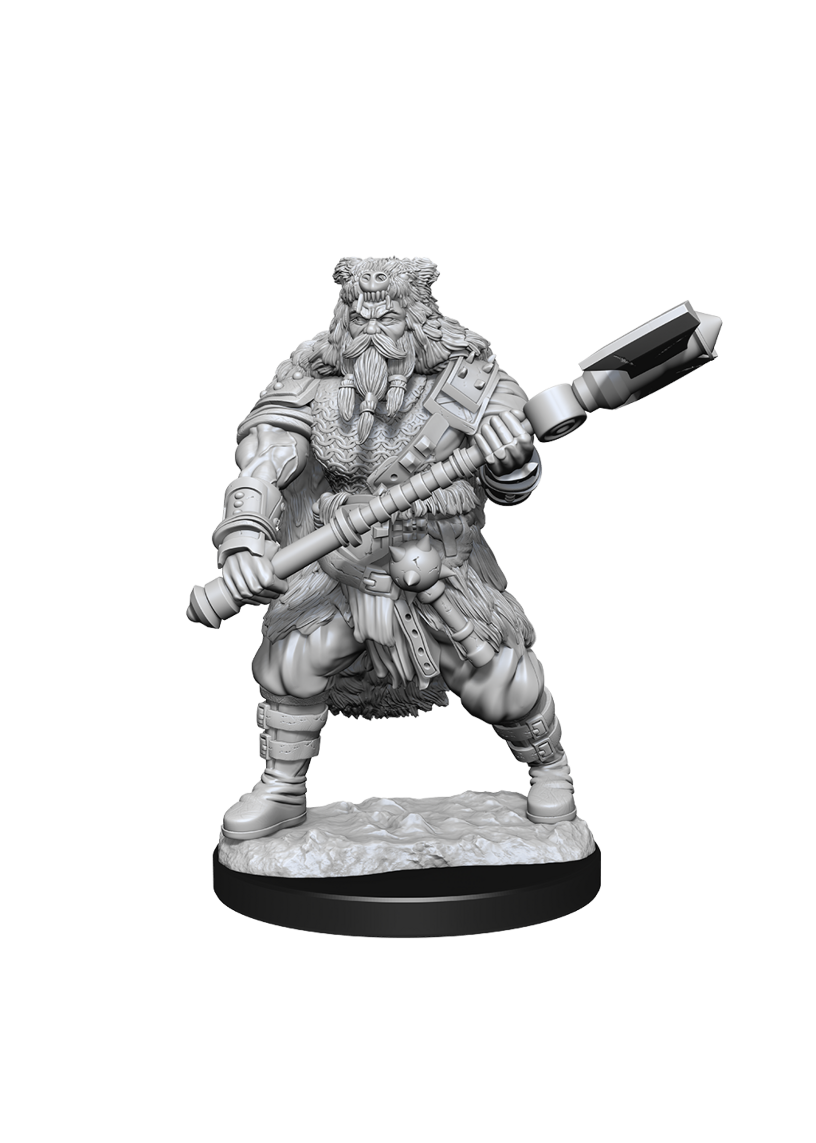 WizKids WK90224 DND Human Male Barbarian WV14