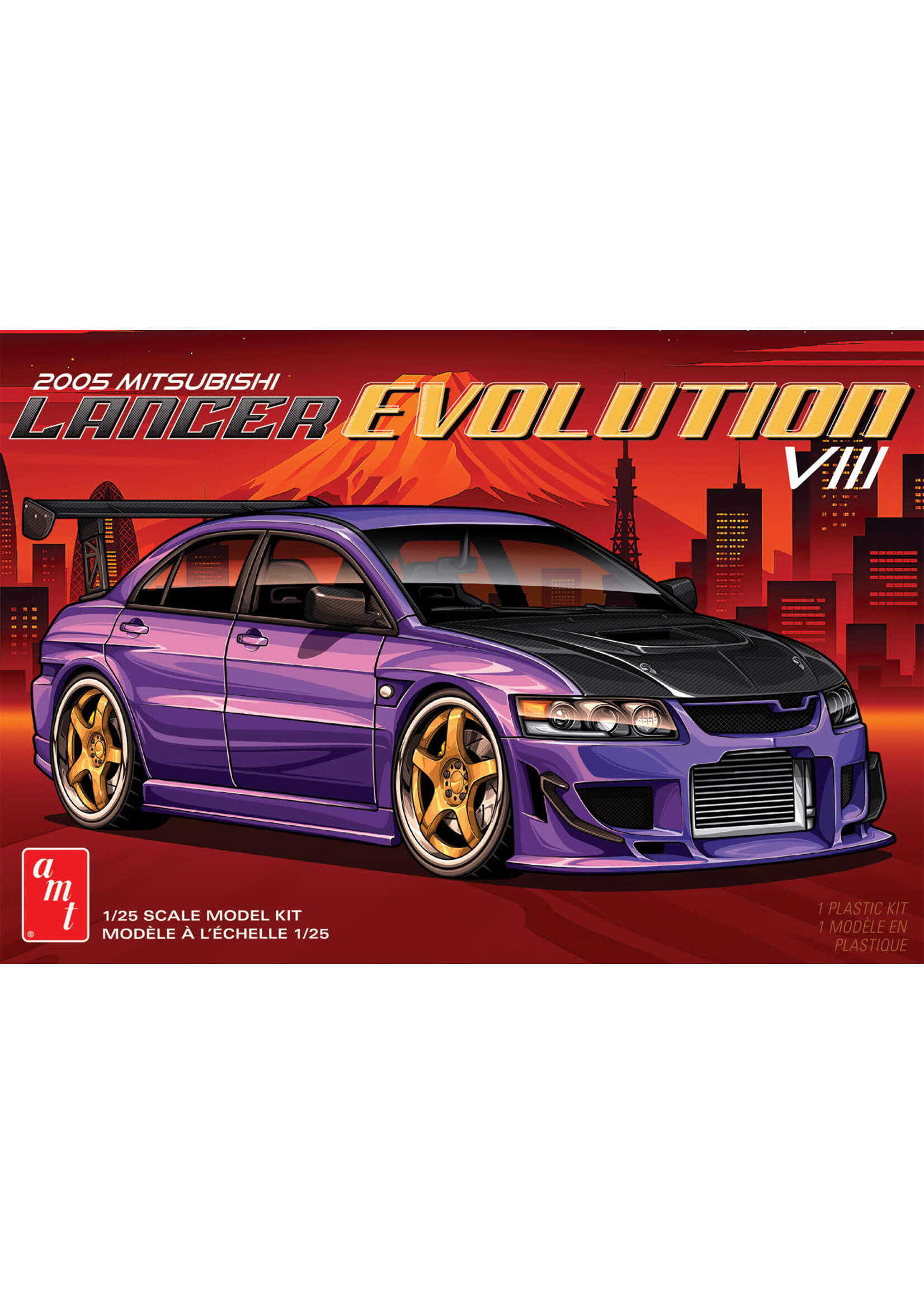 AMT AMT1552 1995 Mitsubishi Lancer EVO (1/25)