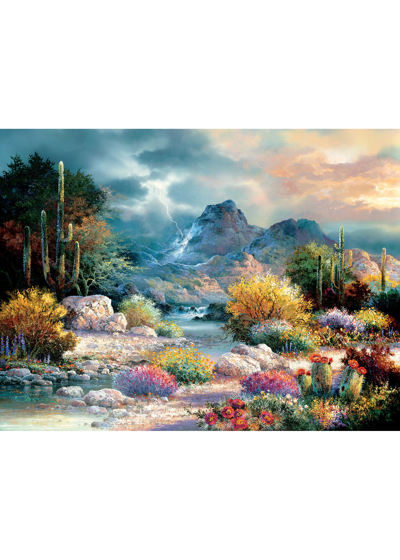 Sunsout SUN18017 Springtime Valley (Puzzle300)