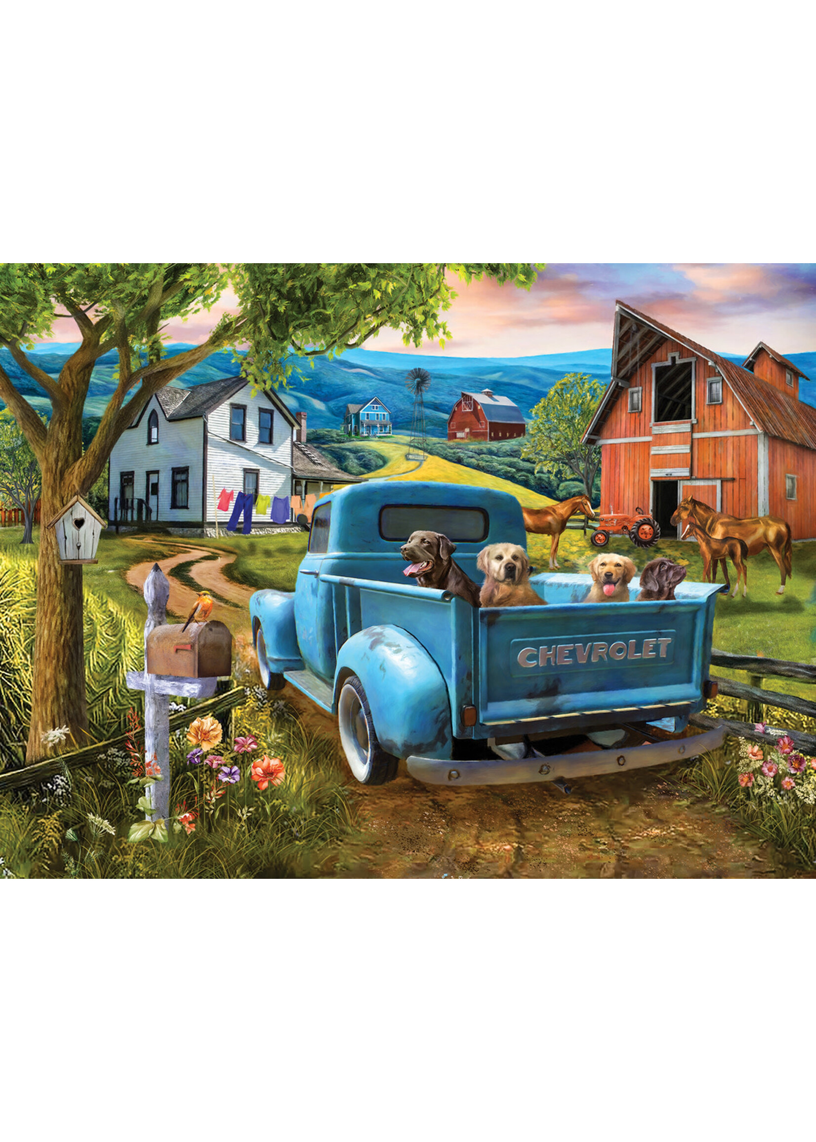 Sunsout SUN29784 Joy Ride (Puzzle300)