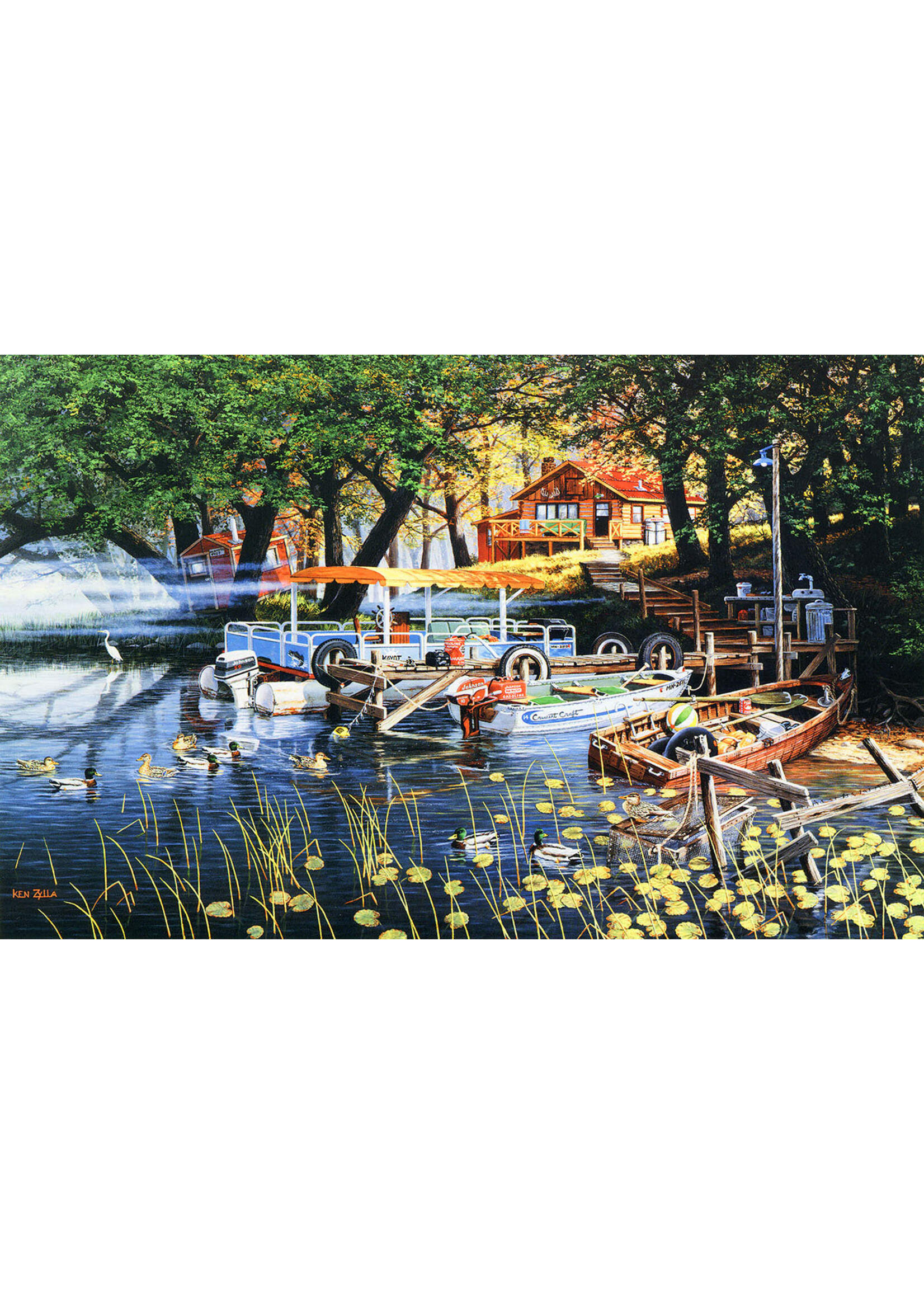Sunsout SUN39543 Willow Bay (Puzzle550)