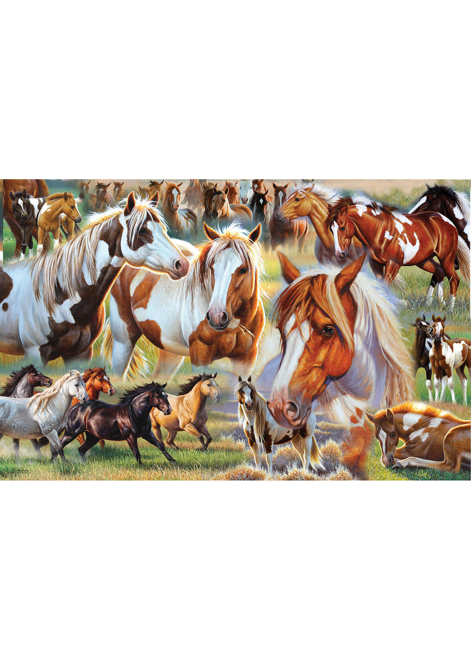 Sunsout SUN70750 Horse Stampede (Puzzle1000)