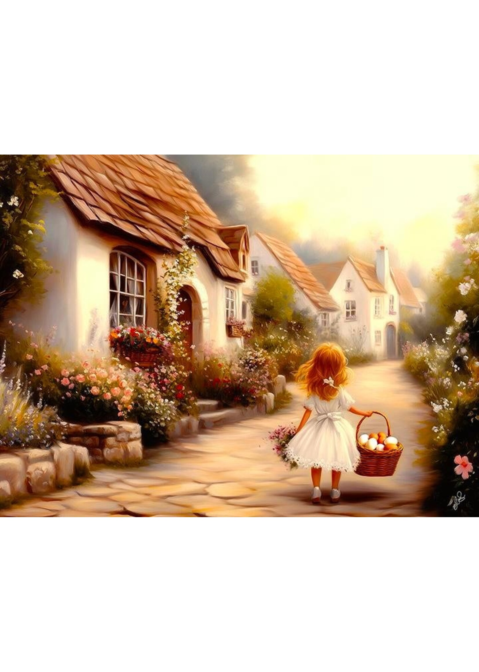 Sunsout SUN77173 Delivering Eggs (Puzzle300)