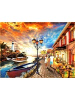 Sunsout SUN42275 Harborside Stroll (Puzzle1000)