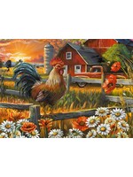 Sunsout SUN52350 Sunrise on the Farm (Puzzle1000)