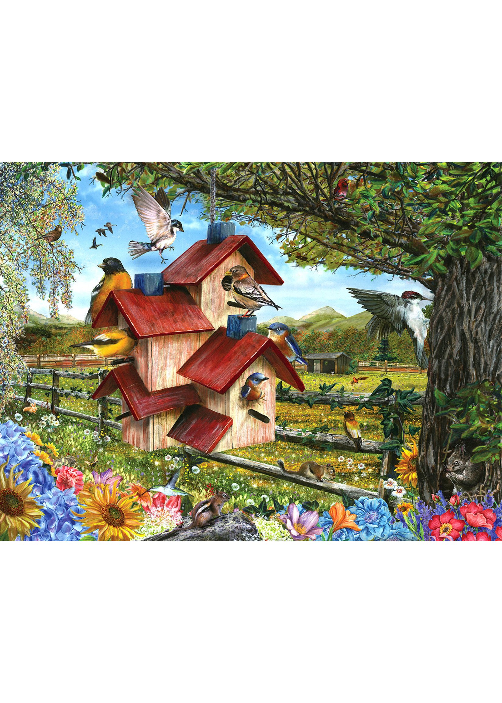 Sunsout SUN52314 Bird Condo (Puzzle300)