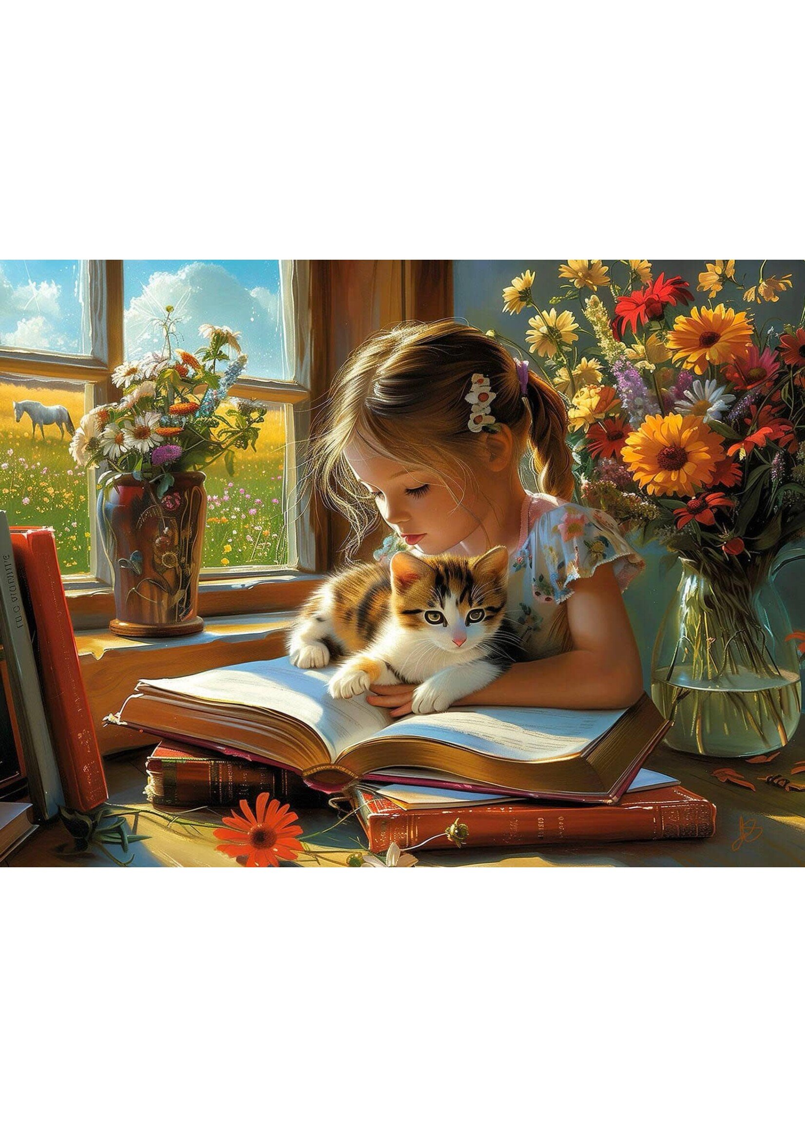 Sunsout SUN77105 Study Buddy (Puzzle500)