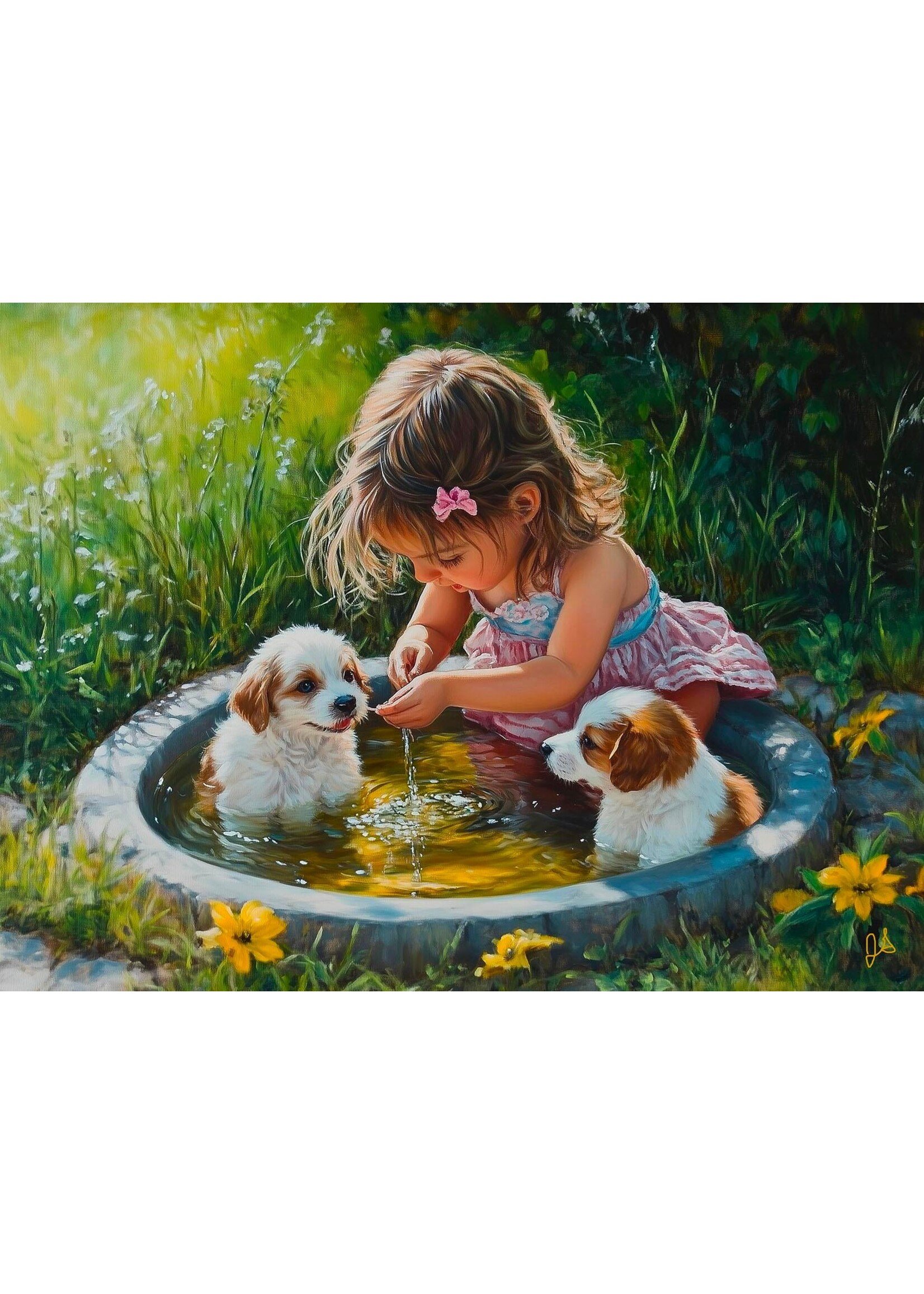 Sunsout SUN77087 Summer Swim (Puzzle500)